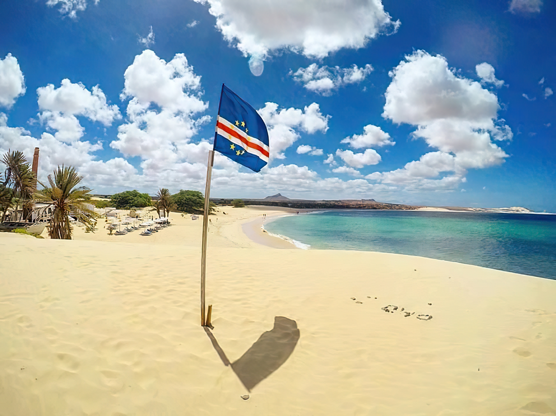 jernbane Ordsprog volatilitet Flag of Cape Verde - Boa Vista - Cabo Verde