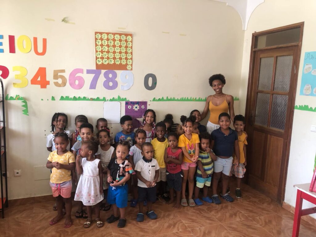 Jardim infantil em Sal-Rei