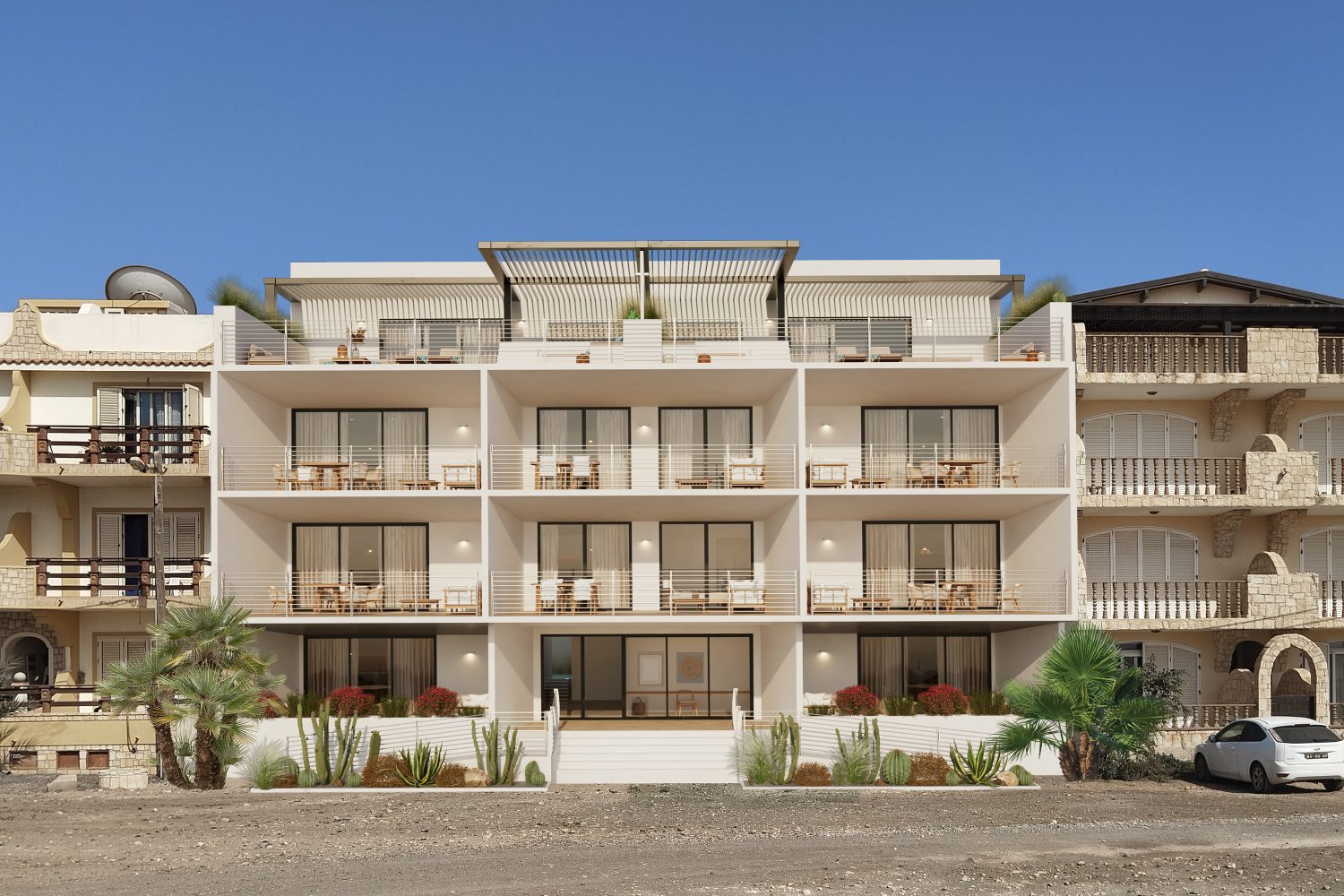 Appartamento T2 Fronte Mare con Ampia Terrazza – Sal Rei, Boa Vista